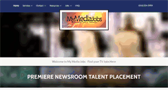 Desktop Screenshot of mymediajobs.com